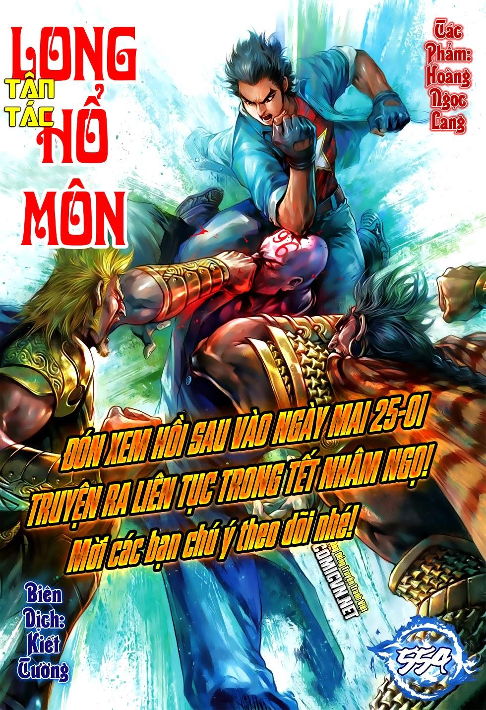 Long Hổ Môn Chapter 553 - Trang 2