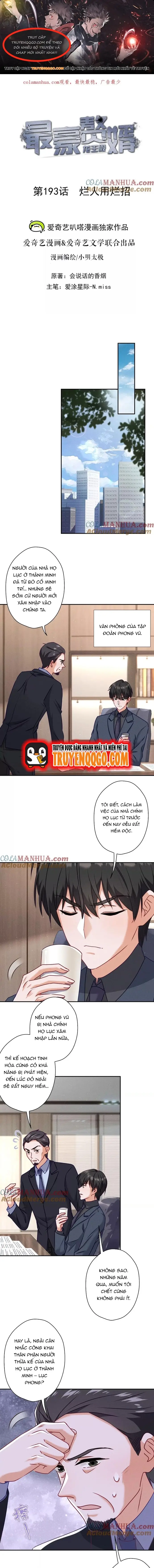 Long Vương Điện: Người Ở Rể Giàu Nhất Chapter 193 - Trang 2