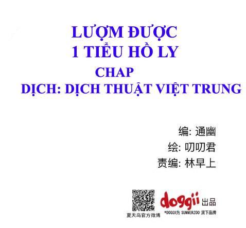 Lượm Được Một Tiểu Hồ Ly Chapter 20 - Trang 2