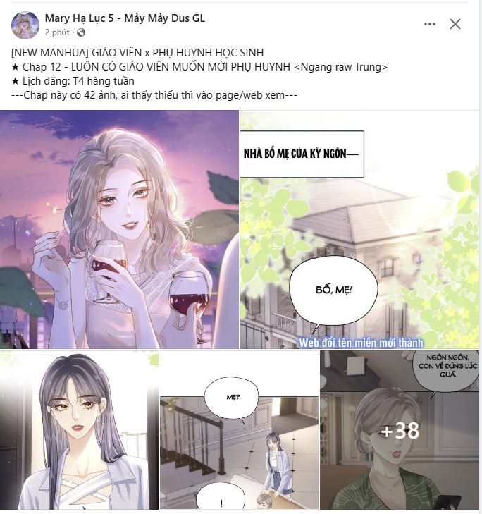 Luôn Có Giáo Viên Muốn Mời Phụ Huynh Chapter 12.1 - Trang 2