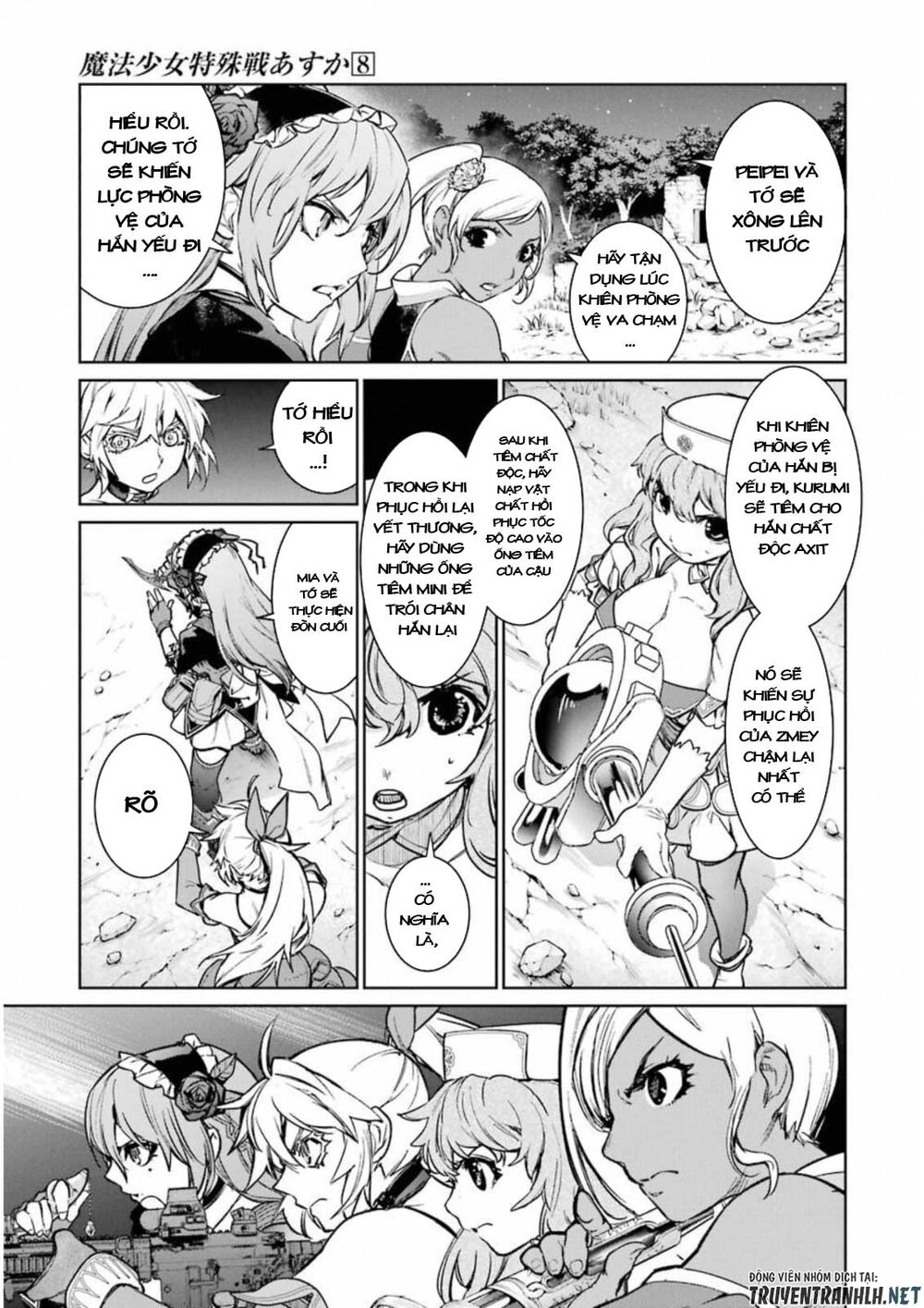 Mahou Shoujo Tokushuusen Asuka Chapter 34 - Trang 2