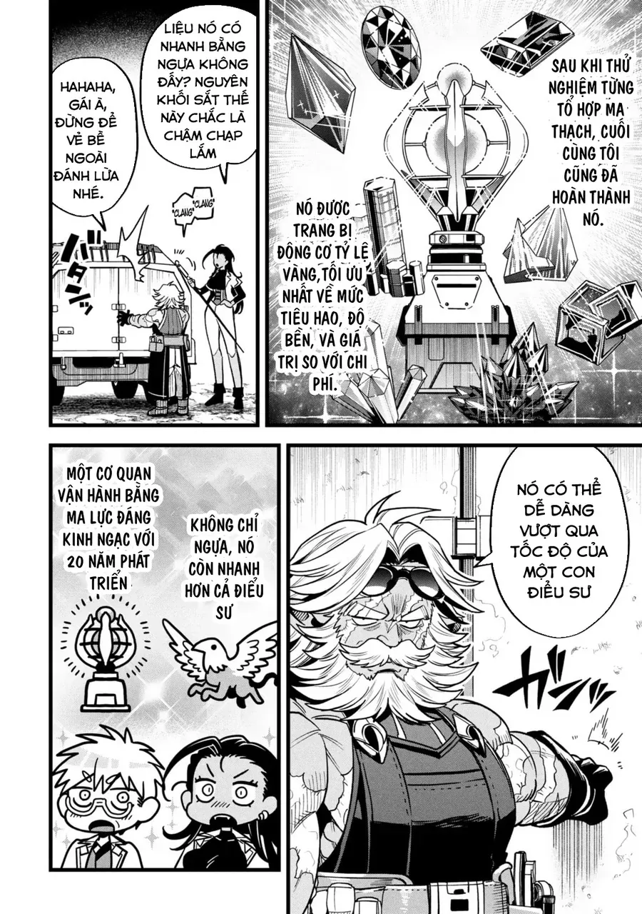 Mahoui Rex No Hentai Karte Chapter 18.1 - Trang 2