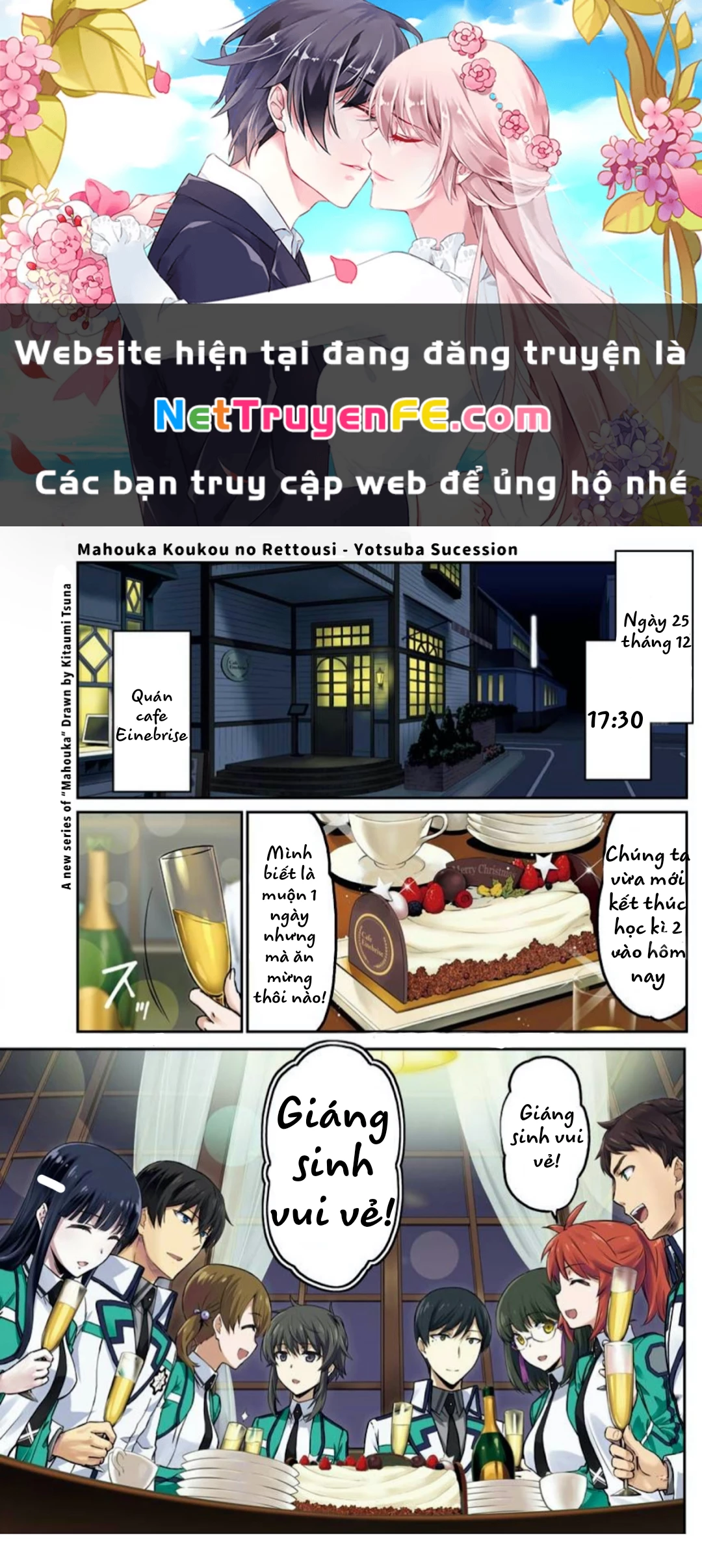 Mahouka Koukou No Rettousei – Yotsuba Keishou-Hen Chapter 1 - Trang 2