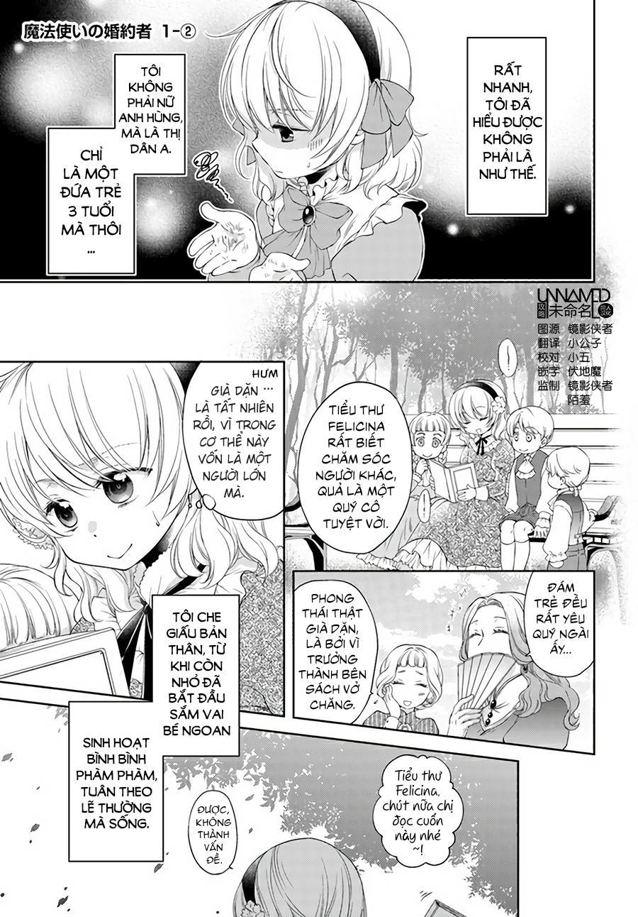 Mahoutsukai No Konyakusha Chapter 1.2 - Trang 2