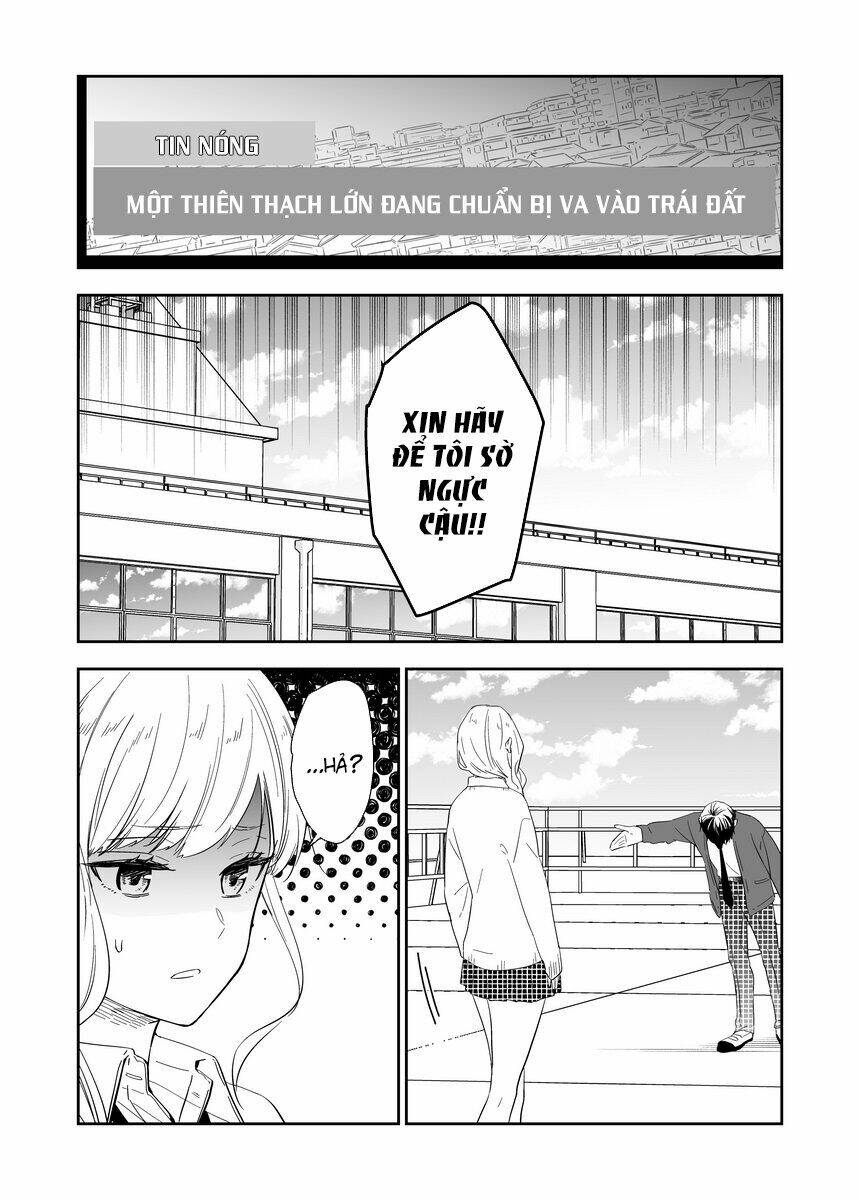 Mai Là Tận Thế Rồi Nên Cậu Có Thể Cho Tôi Sờ Ngực Cậu Được Không? Chapter 1 - Trang 2