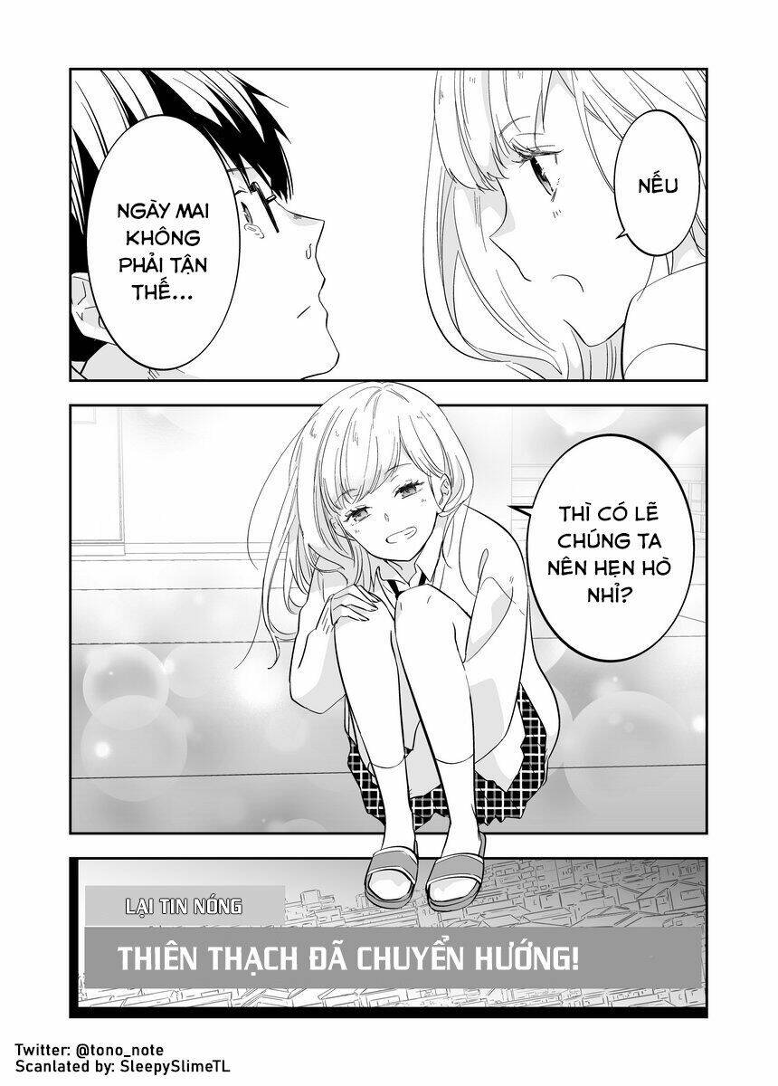 Mai Là Tận Thế Rồi Nên Cậu Có Thể Cho Tôi Sờ Ngực Cậu Được Không? Chapter 1 - Trang 2