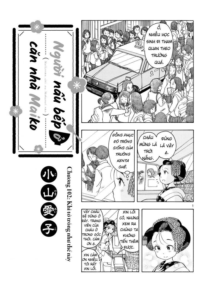 Maiko-San Chi No Makanai-San Chapter 102 - Trang 2