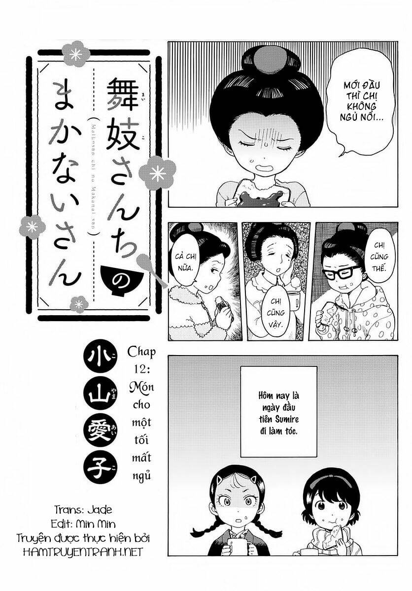 Maiko-San Chi No Makanai-San Chapter 12 - Trang 2