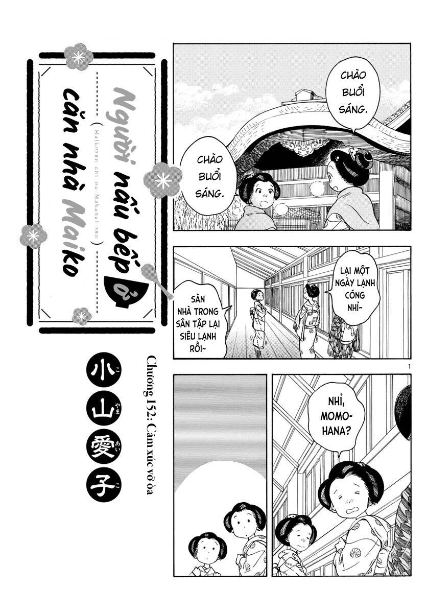 Maiko-San Chi No Makanai-San Chapter 152 - Trang 2