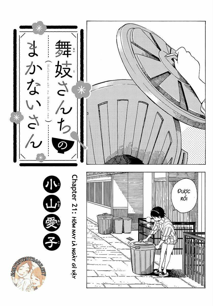 Maiko-San Chi No Makanai-San Chapter 21 - Trang 2