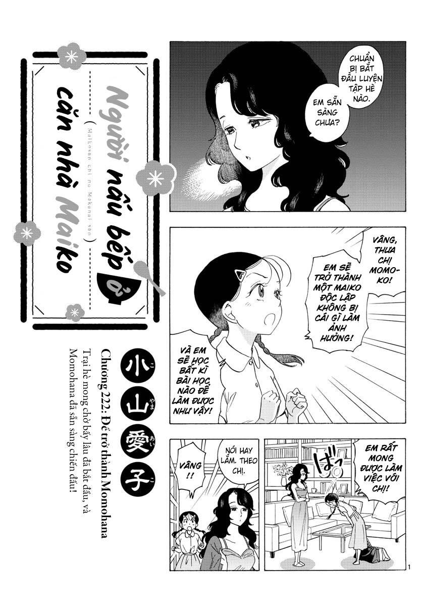 Maiko-San Chi No Makanai-San Chapter 222 - Trang 2