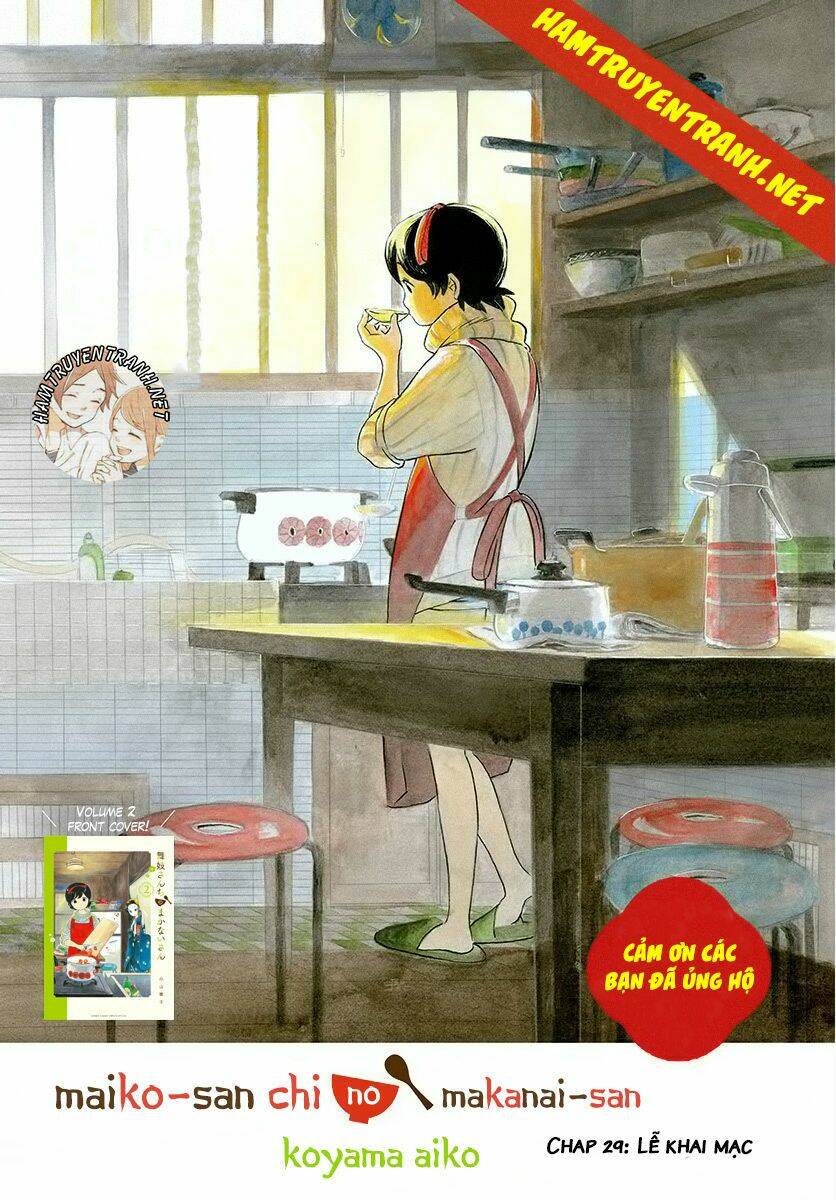 Maiko-San Chi No Makanai-San Chapter 29 - Trang 2