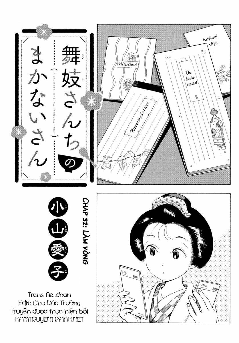 Maiko-San Chi No Makanai-San Chapter 32 - Trang 2