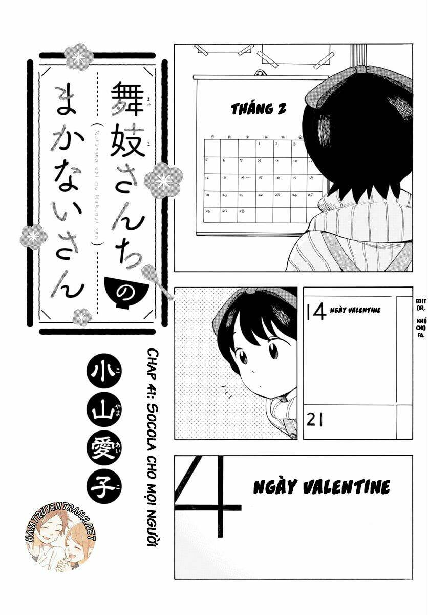 Maiko-San Chi No Makanai-San Chapter 41 - Trang 2