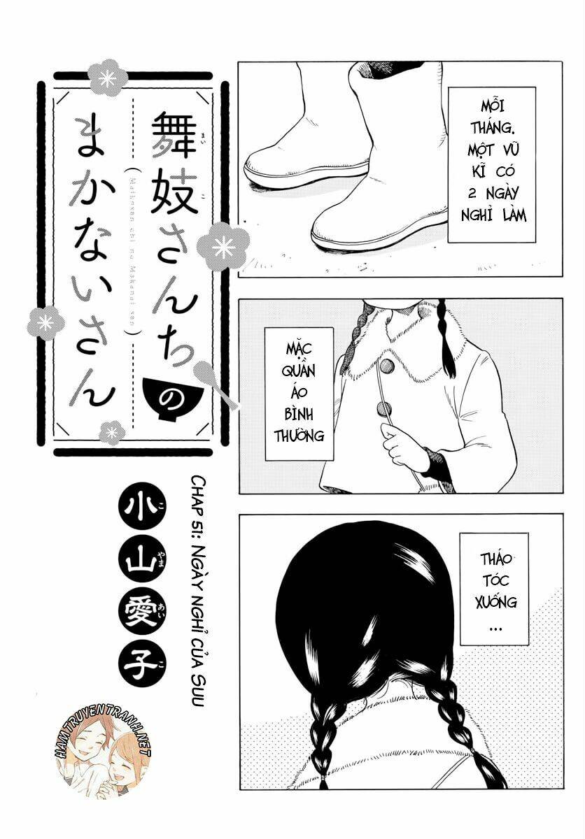 Maiko-San Chi No Makanai-San Chapter 51 - Trang 2