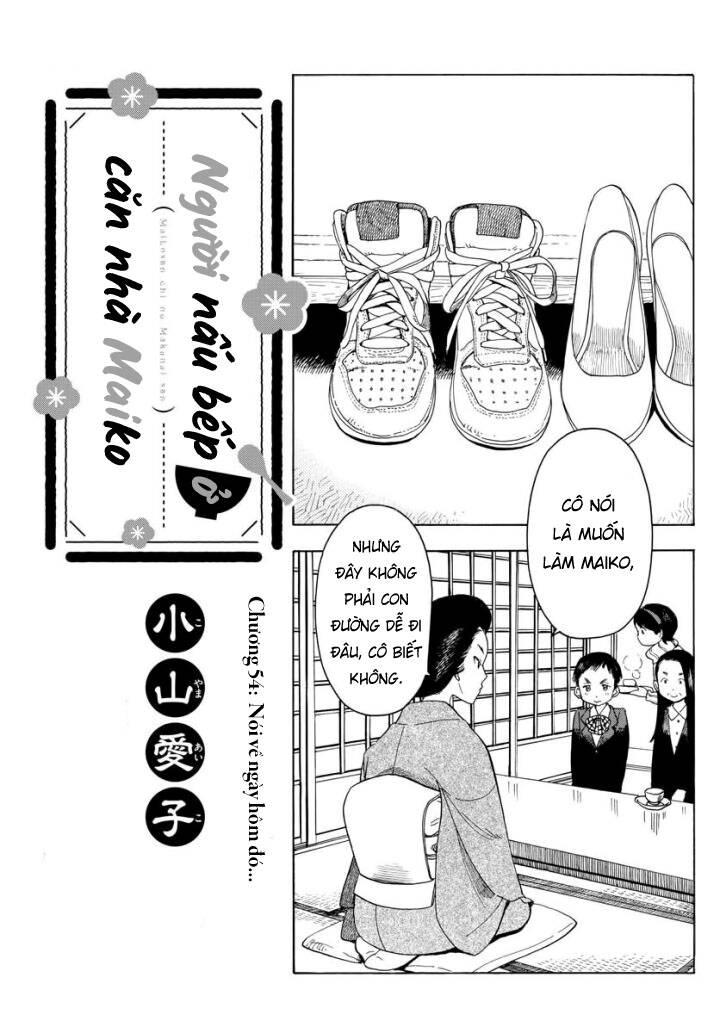 Maiko-San Chi No Makanai-San Chapter 54 - Trang 2