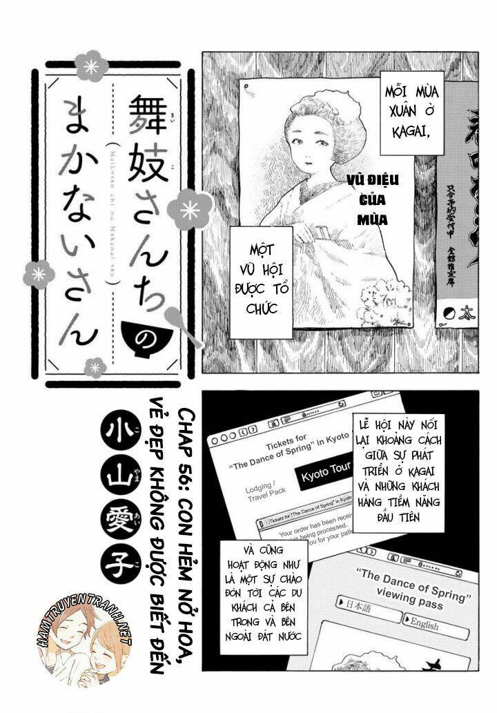 Maiko-San Chi No Makanai-San Chapter 56 - Trang 2