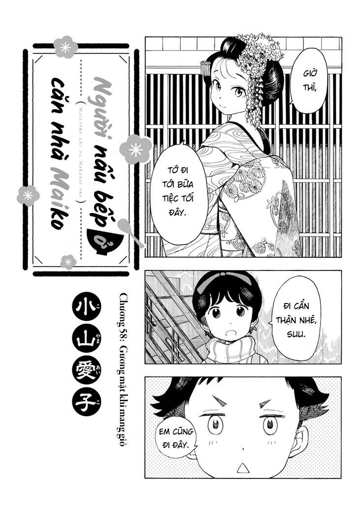 Maiko-San Chi No Makanai-San Chapter 58 - Trang 2