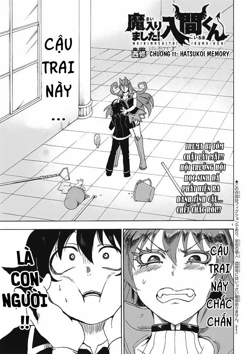 Mairimashita! Iruma-Kun Chapter 11 - Trang 2