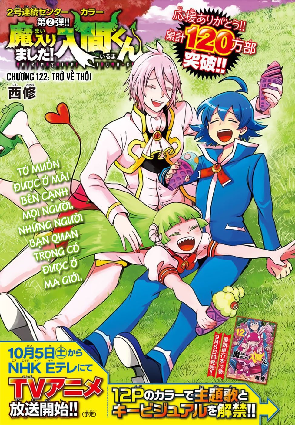 Mairimashita! Iruma-Kun Chapter 122 - Trang 2