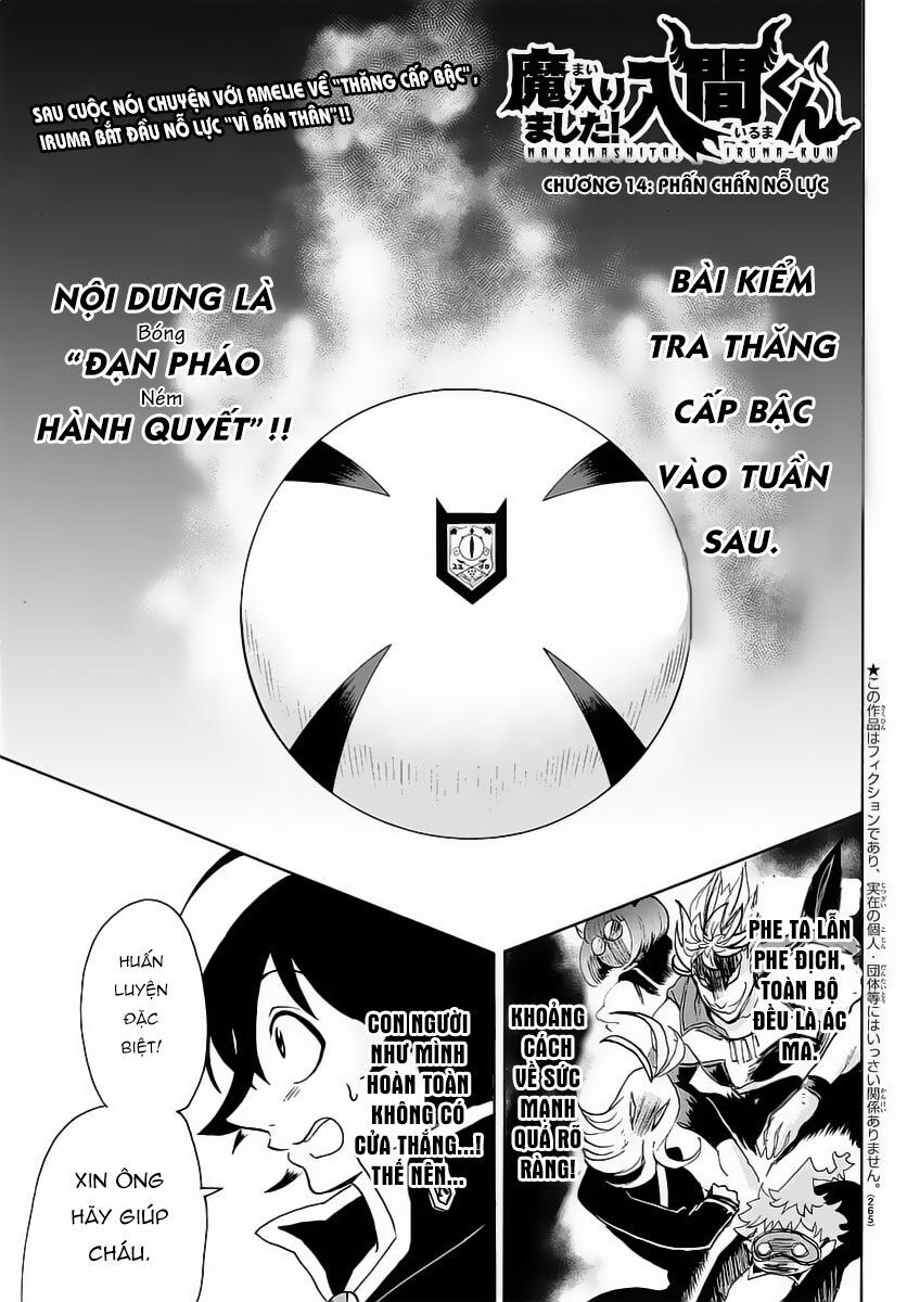 Mairimashita! Iruma-Kun Chapter 14 - Trang 2