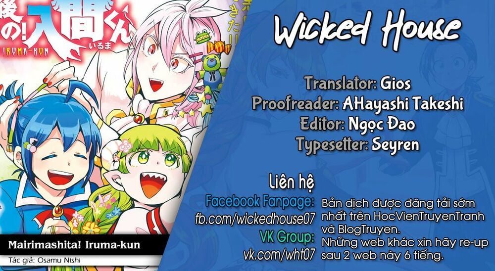 Mairimashita! Iruma-Kun Chapter 195 - Trang 2