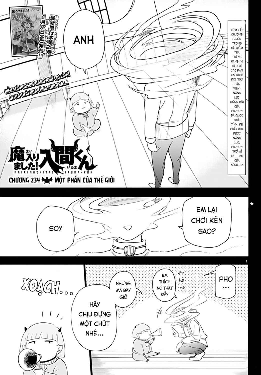 Mairimashita! Iruma-Kun Chapter 234 - Trang 2