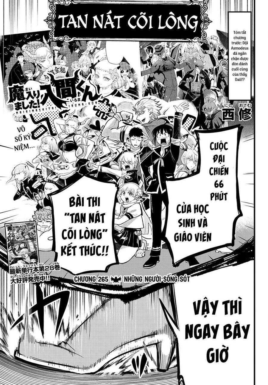 Mairimashita! Iruma-Kun Chapter 265 - Trang 2
