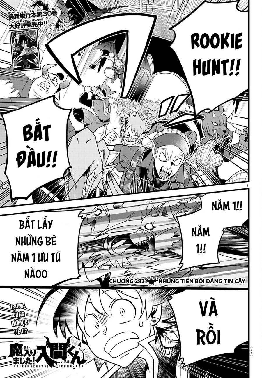 Mairimashita! Iruma-Kun Chapter 282 - Trang 2