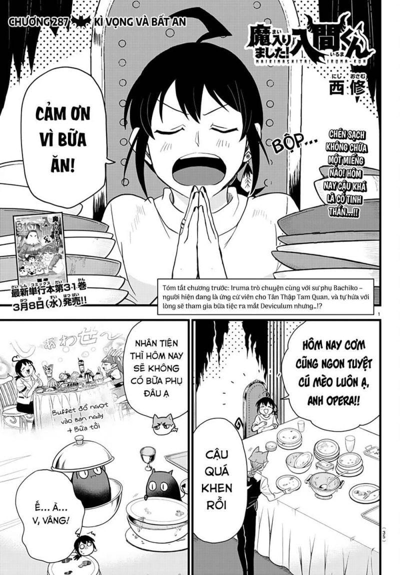 Mairimashita! Iruma-Kun Chapter 287 - Trang 2