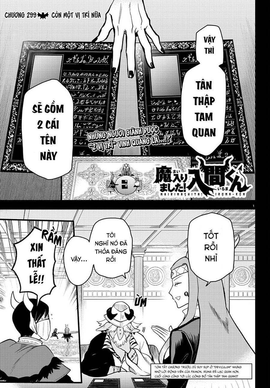 Mairimashita! Iruma-Kun Chapter 299 - Trang 2
