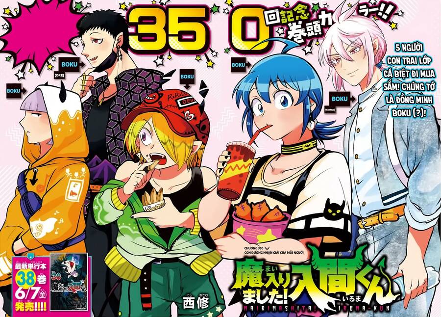 Mairimashita! Iruma-Kun Chapter 350 - Trang 2