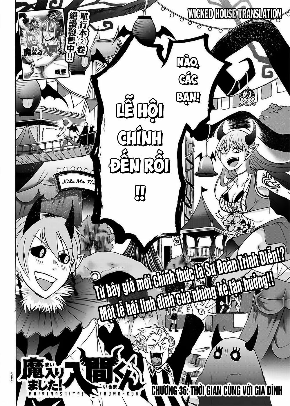 Mairimashita! Iruma-Kun Chapter 36 - Trang 2