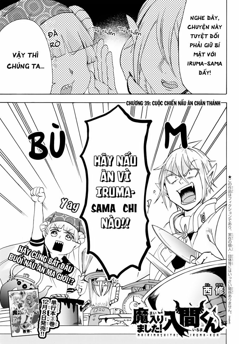 Mairimashita! Iruma-Kun Chapter 39 - Trang 2