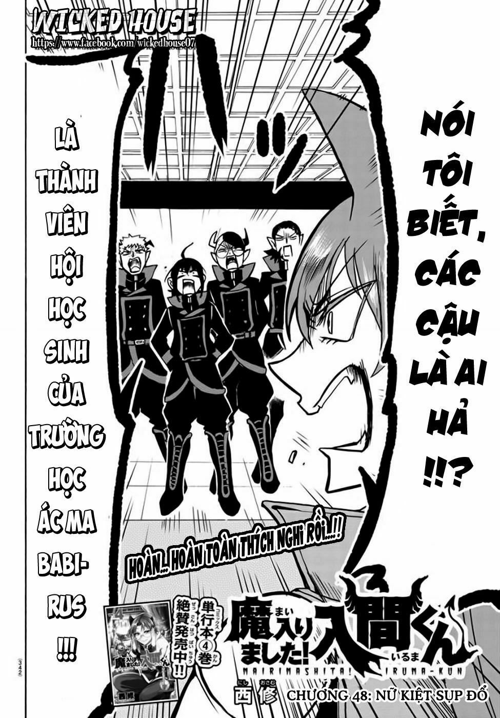 Mairimashita! Iruma-Kun Chapter 48 - Trang 2