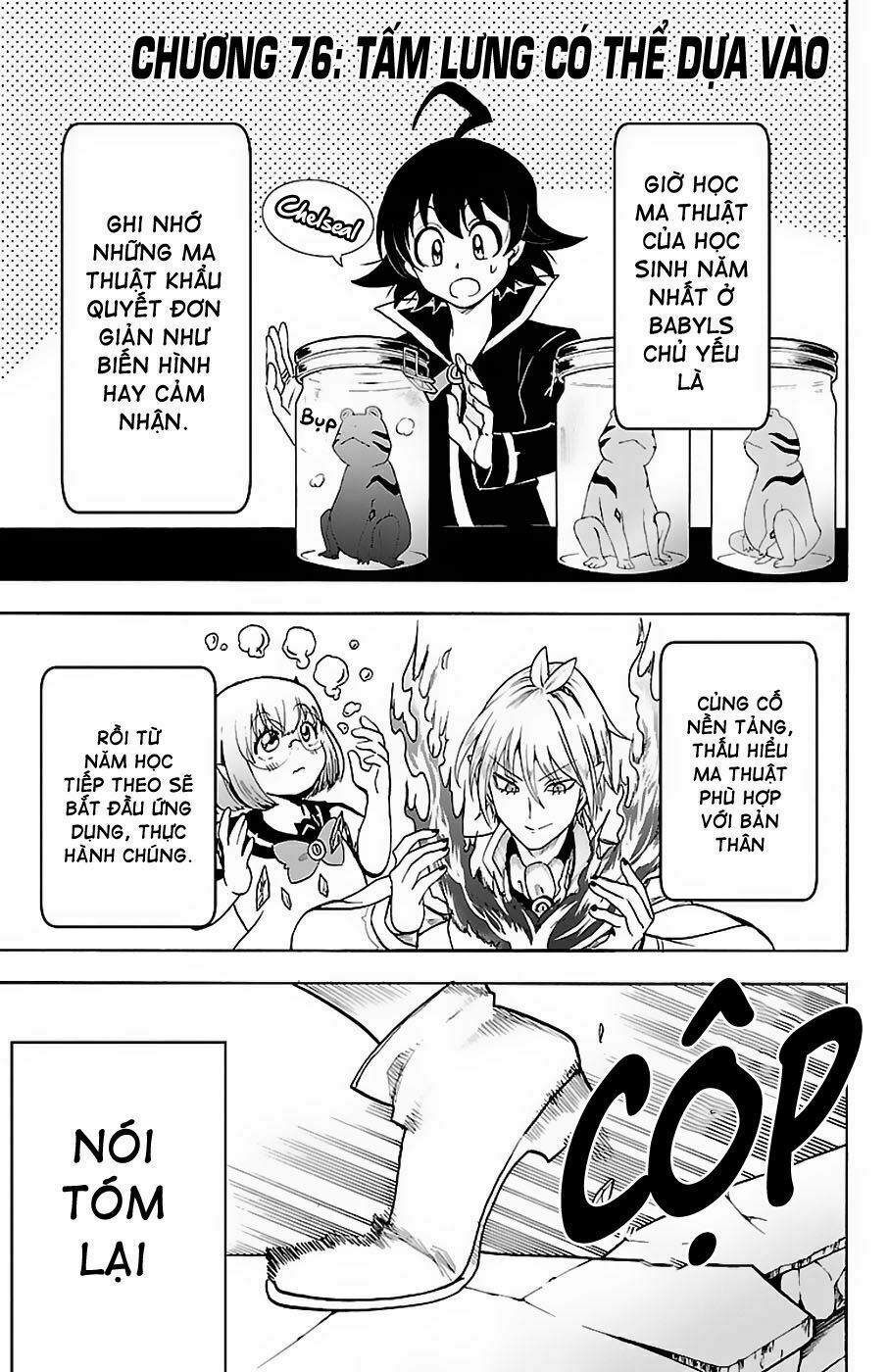 Mairimashita! Iruma-Kun Chapter 76 - Trang 2