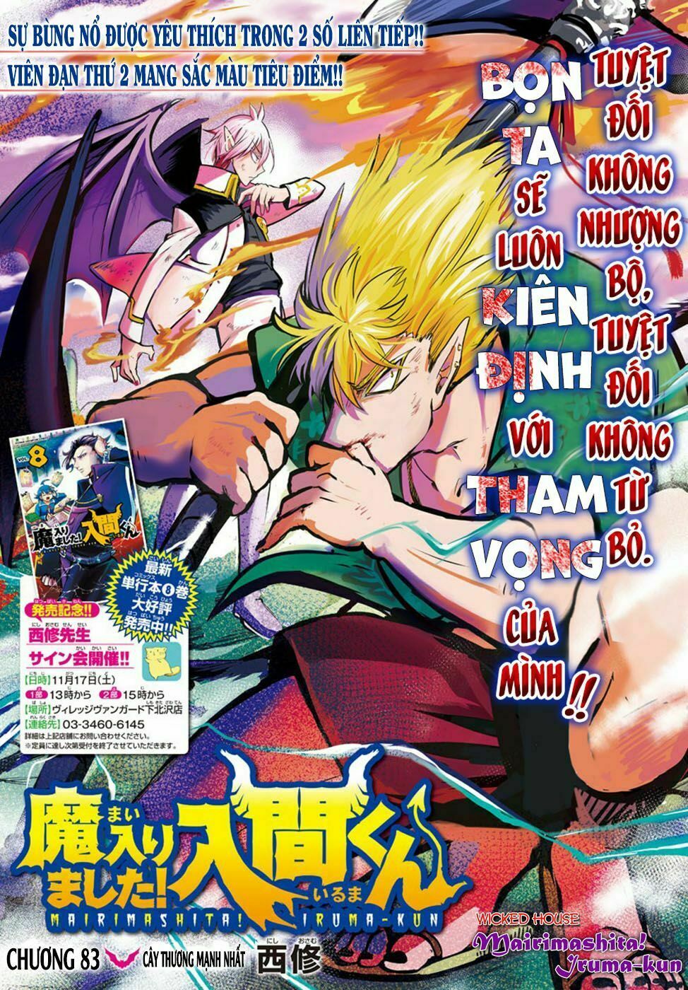 Mairimashita! Iruma-Kun Chapter 83 - Trang 2