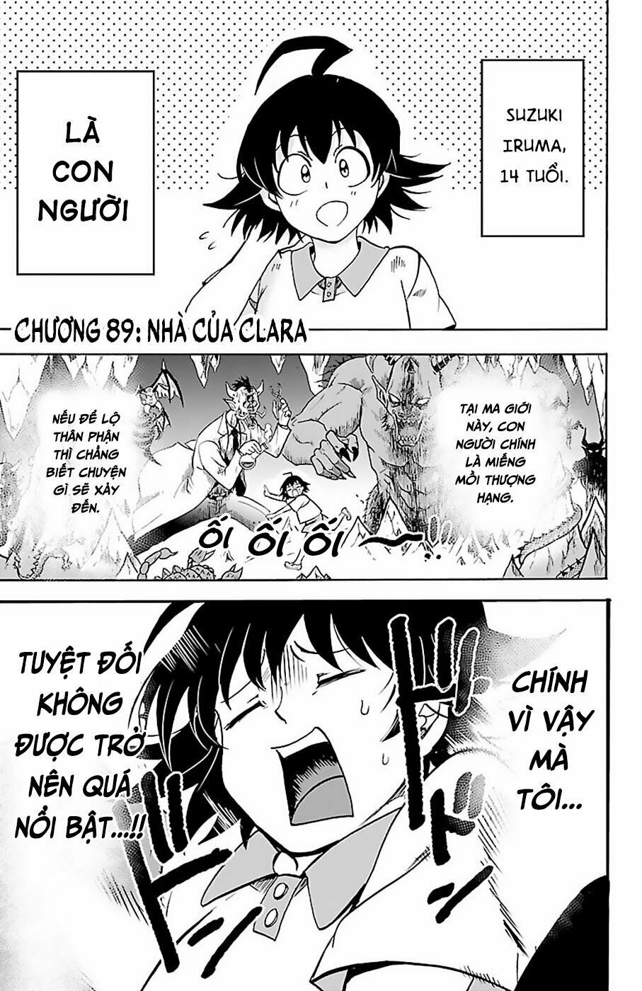 Mairimashita! Iruma-Kun Chapter 89 - Trang 2