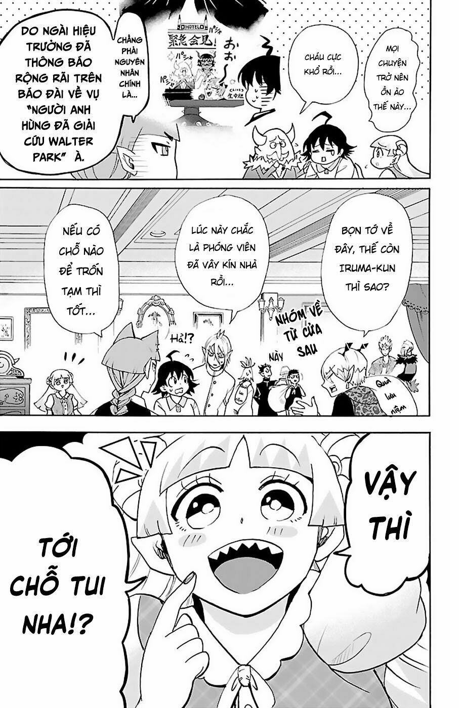 Mairimashita! Iruma-Kun Chapter 89 - Trang 2