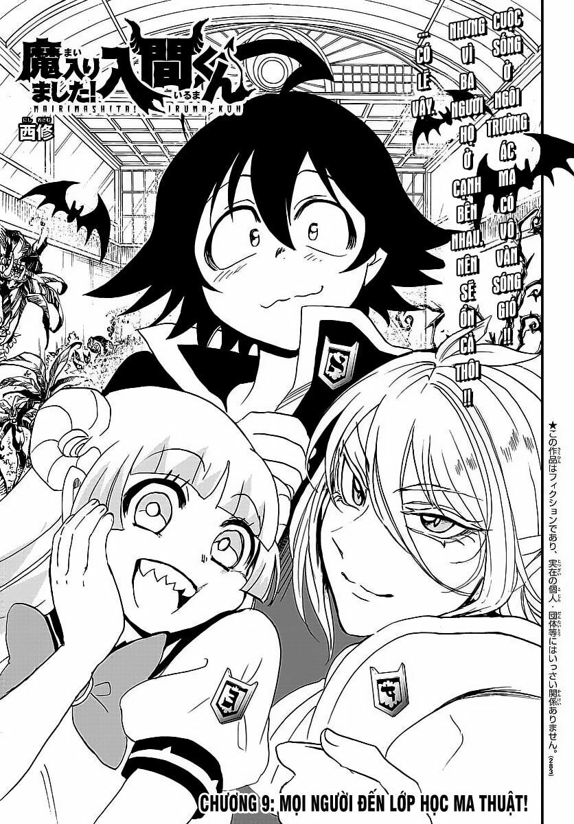 Mairimashita! Iruma-Kun Chapter 9 - Trang 2