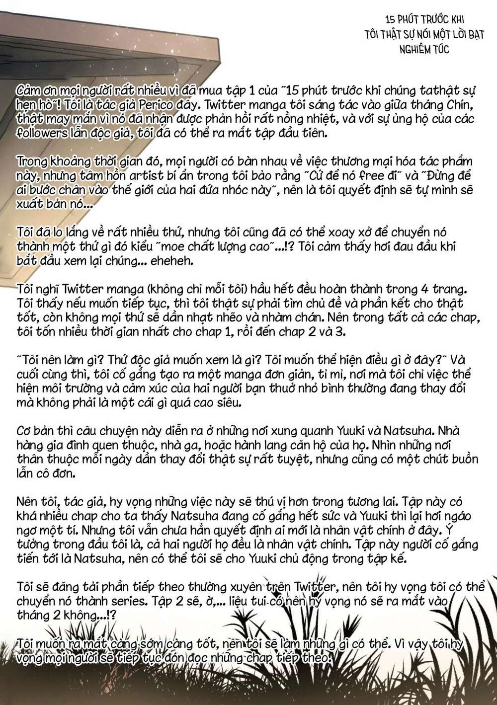 Maji De Tsukiau 15-Fun Mae Chapter 6 - Trang 2