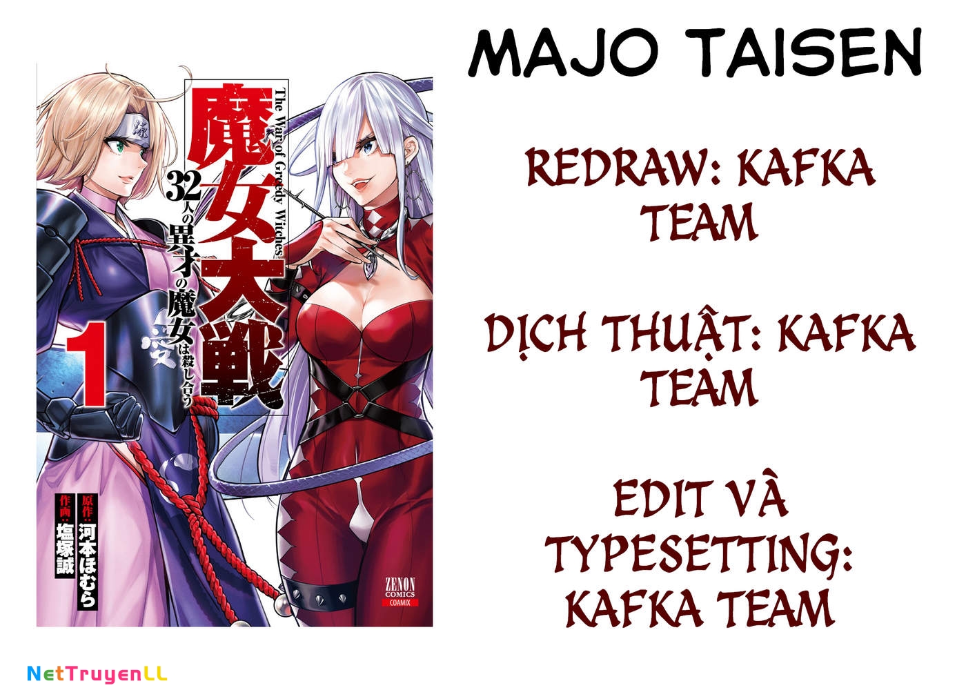 Majo Taisen – The War Of Greedy Witches Chapter 3 - Trang 2