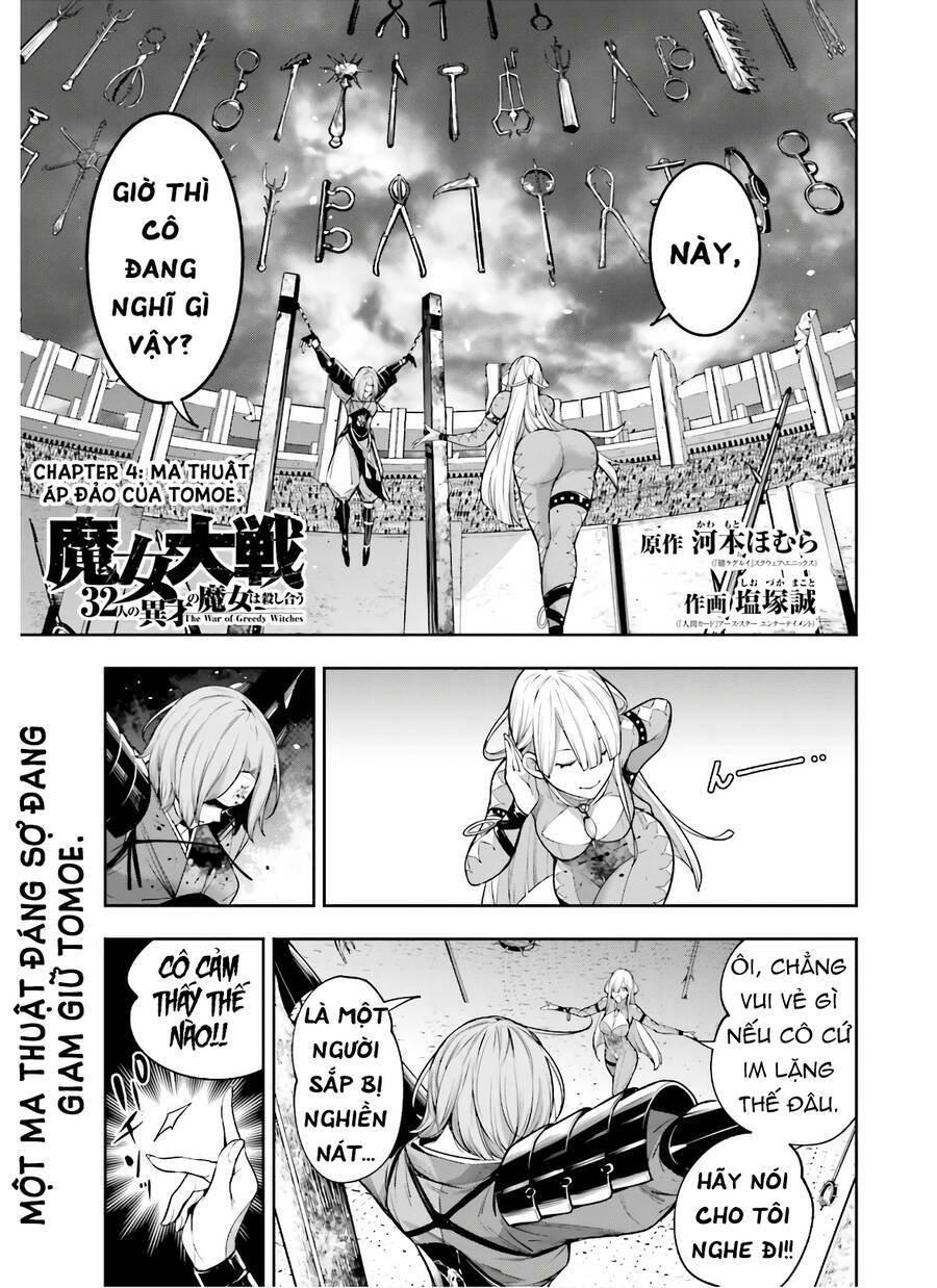 Majo Taisen – The War Of Greedy Witches Chapter 4 - Trang 2