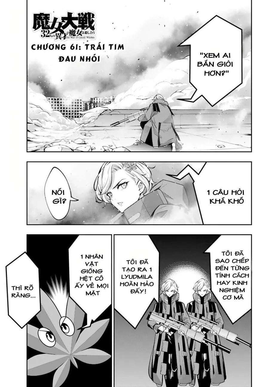 Majo Taisen – The War Of Greedy Witches Chapter 61 - Trang 2