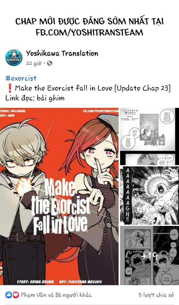 Make The Exorcist Fall In Love Chapter 23 - Trang 2