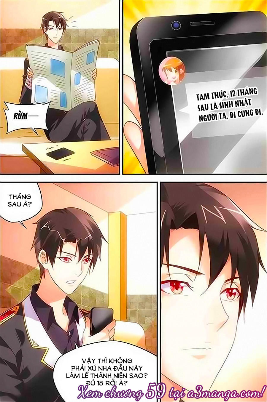 Man Thê Hữu Độc, Phúc Hắc Lão Công Sủng Thượng Thiên Chapter 58 - Trang 2