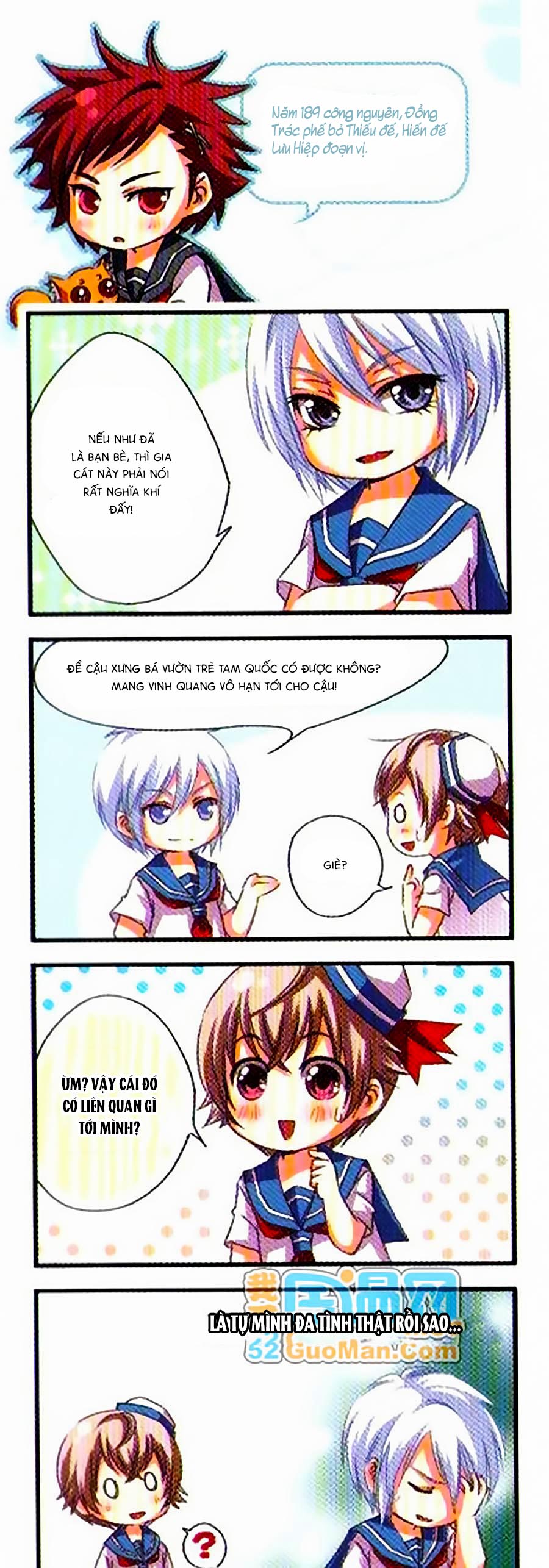 Manh Tam Quốc Chapter 4 - Trang 2