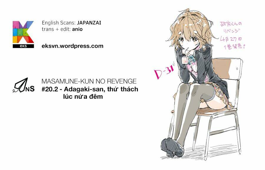 Masamune-Kun No Revenge Chapter 20.2 - Trang 2