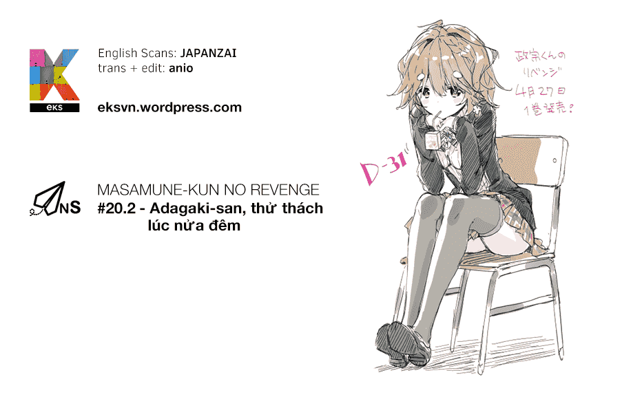 Masamune-Kun No Revenge Chapter 20.3 - Trang 2