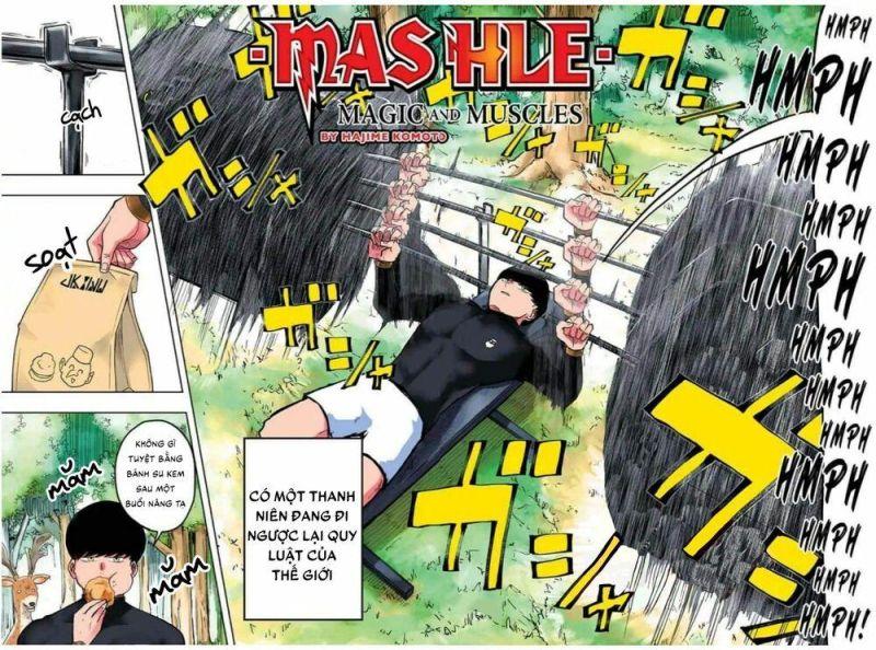 Mashle: Muscles And Magic Chapter 1 - Trang 2